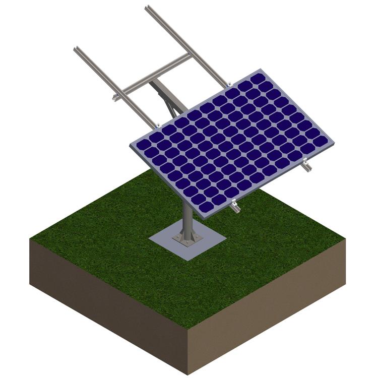 Pole Mount Solar Panel Support Brackets.JPG